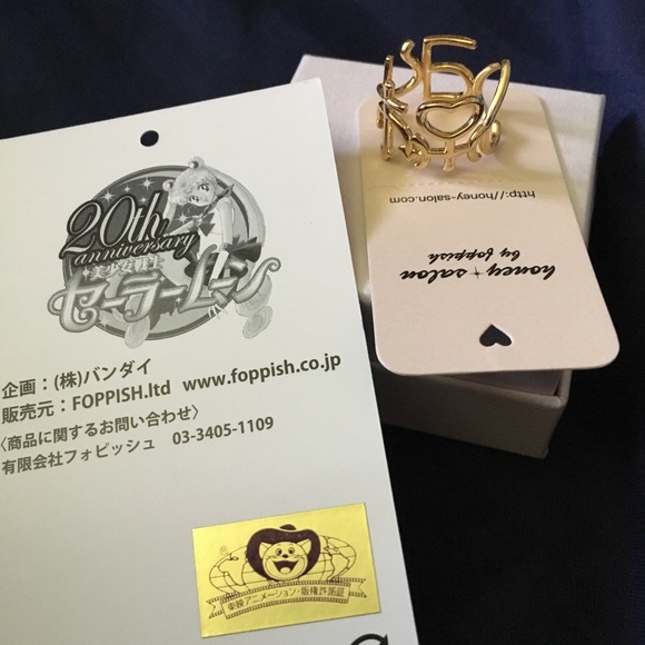 Jewelry - Sailor Moon x Honey Salon Senshi Ring sz 5
